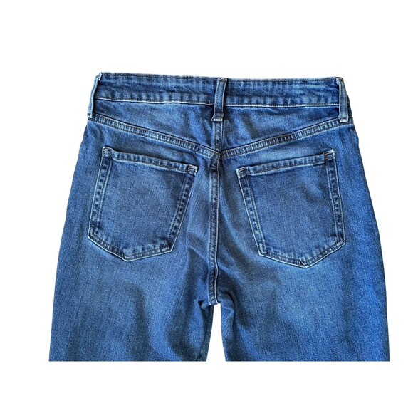 Old Navy OG Straight Leg Women's Jeans Secret Slim Pockets Medium Wash Size 4 - Picture 12 of 12